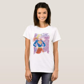 スーパーガール銀河系 Tシャツ (正面フル)