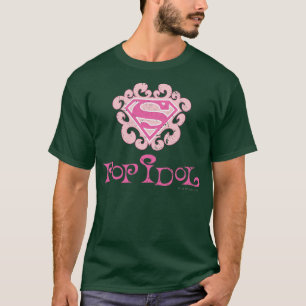 スーパーガール・アポップ・アートのイドル Tシャツ