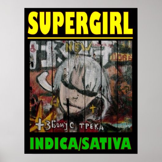 スーパーガール インディカ サティバ ポスター (正面)