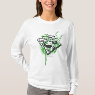 スーパーガール・グリーン・スピルズ Tシャツ