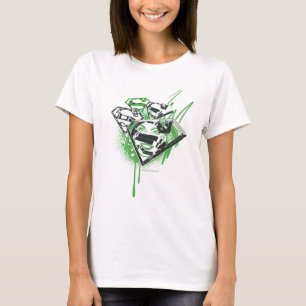 スーパーガール・グリーン・スピルズ Tシャツ