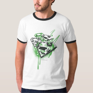 スーパーガール・グリーン・スピルズ Tシャツ