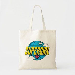 スーパーガール・グローバルポップグラフィック トートバッグ