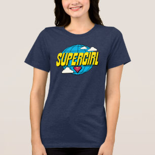 スーパーガール グローバルポップ グラフィック トライブレンドTシャツ