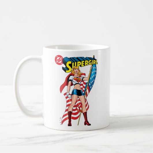 スーパーガール コーヒーマグカップ (左)
