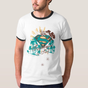 スーパーガール・サーフ Tシャツ