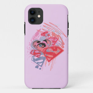 スーパーガール・ダイヤモンドと唇 iPhone 11 ケース