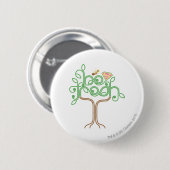 スーパーガール・ビー・フレッシュ 缶バッジ (正面&裏面)