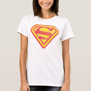 スーパーガール・ファーアウト・ロゴ Tシャツ