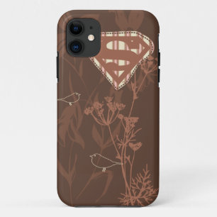 スーパーガール·ブラウン·バード iPhone 11 ケース