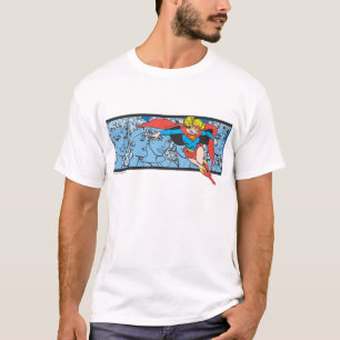 スーパーガール・ヘッド・ショット Tシャツ