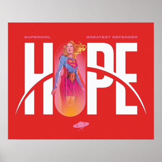 スーパーガール・ホープ ポスター (正面)