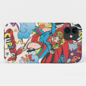 スーパーガール・ラブ・コンバース Case-Mate iPhoneケース (裏面(横))