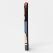 スーパーガール・リープとパンチ Case-Mate iPhoneケース (裏面/左)