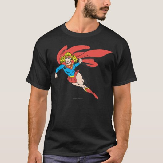 スーパーガール・リープとパンチ Tシャツ (正面)