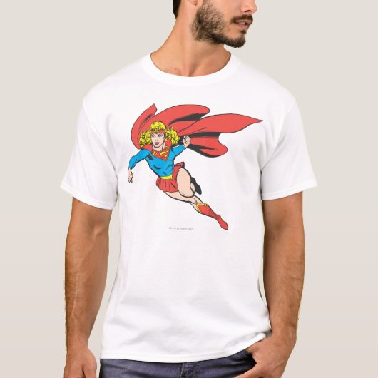 スーパーガール・リープとパンチ Tシャツ (正面)