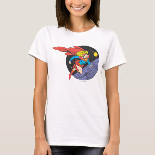 スーパーガール・リープス・イン・宇宙 Tシャツ