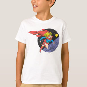 スーパーガール・リープス・イン・宇宙 Tシャツ