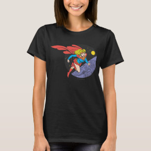 スーパーガール・リープス・イン・宇宙 Tシャツ