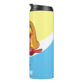 スーパーガール「未来は女性」 タンブラー (回転右)