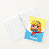 スーパーガール「未来は女性」 ノートブック (内部)