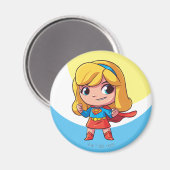 スーパーガール「未来は女性」 マグネット (正面/裏面)