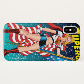 スーパーガール Case-Mate iPhoneケース (裏面(横))