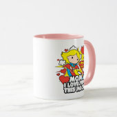 スーパーガール | I Love You This Much マグカップ (正面右)