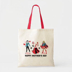 スーパーガール My Mom = My Hero トートバッグ