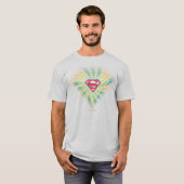 スーパーガールGroovyロゴ Tシャツ (正面フル)