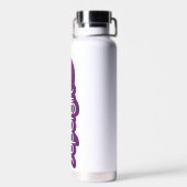 スーパーガールGroovy名とSシールド ウォーターボトル (背面)