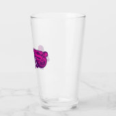 スーパーガールGroovy名とSシールド タンブラーグラス (左)