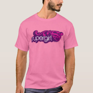 スーパーガールGroovy名とSシールド Tシャツ