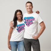 スーパーガールJポップ・アートの-10 Tシャツ (ユニセックス)