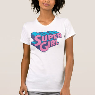 スーパーガールJポップ・アートの-10 Tシャツ