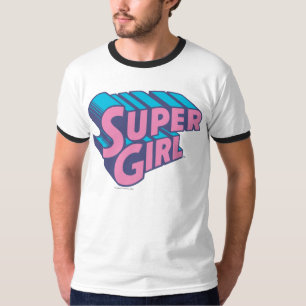 スーパーガールJポップ・アートの-10 Tシャツ