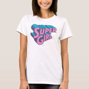 スーパーガールJポップ・アートの-10 Tシャツ