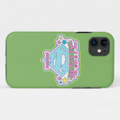 スーパーガールJポップ・アートの-12 Case-Mate iPhoneケース (裏面(横))