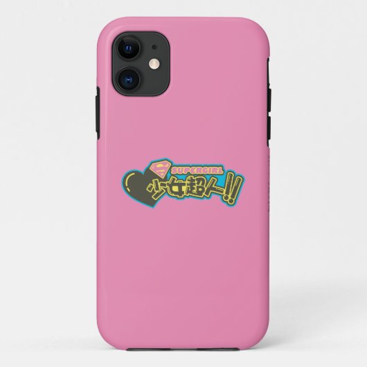 スーパーガールJポップ・アートの-2 Case-Mate iPhoneケース (裏面)