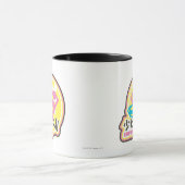 スーパーガールJポップ・アートの-8 マグカップ (中央)