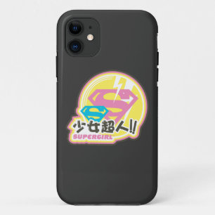 スーパーガールJポップ・アートの-8 iPhone 11 ケース