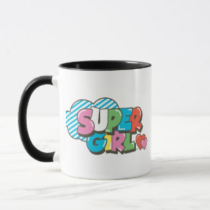 スーパーガールJポップ・アートの-9 マグカップ