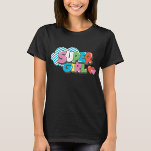 スーパーガールJポップ・アートの-9 Tシャツ