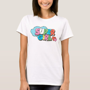 スーパーガールJポップ・アートの-9 Tシャツ