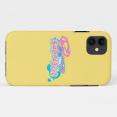 スーパーガールJ-ポップ・アートの3 Case-Mate iPhoneケース (裏面(横))