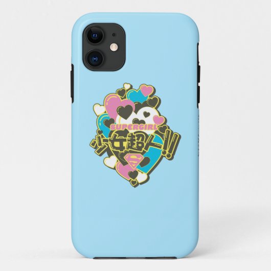 スーパーガールJ-ポップ・アートの4 Case-Mate iPhoneケース (裏面)