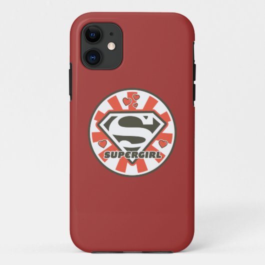スーパーガールJ-ポップ・アートの7 Case-Mate iPhoneケース (裏面)
