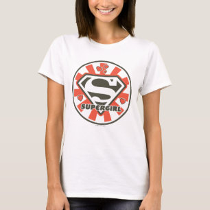 スーパーガールJ-ポップ・アートの7 Tシャツ