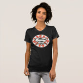 スーパーガールJ-ポップ・アートの7 Tシャツ (正面フル)