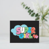 スーパーガールJ-ポップ・アートの9 ポストカード (スタンド正面)